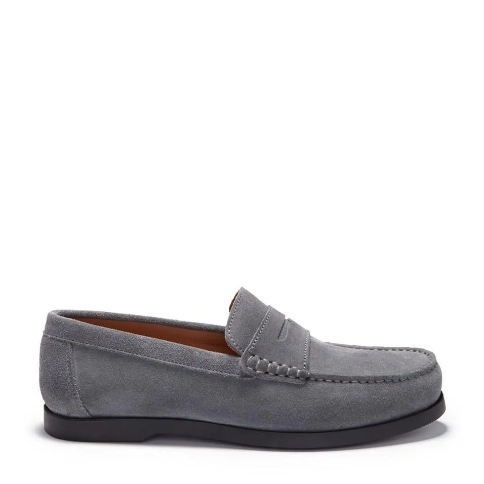 Hugs & Co Men's Luxury Leather Boat Loafer