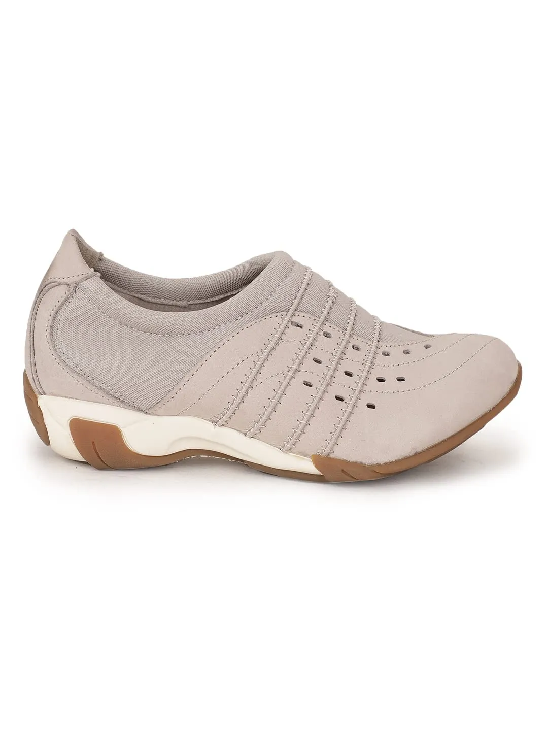 Hush Puppies Womens Energize Grey Casual Shoe - 4 UK (5542443)