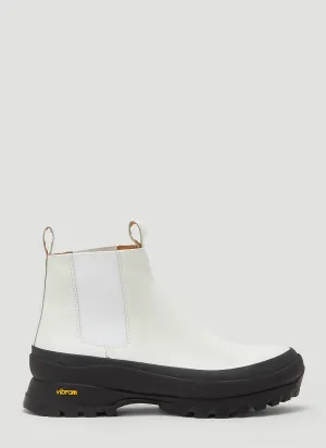 Jil Sander Leather Ankle Boots