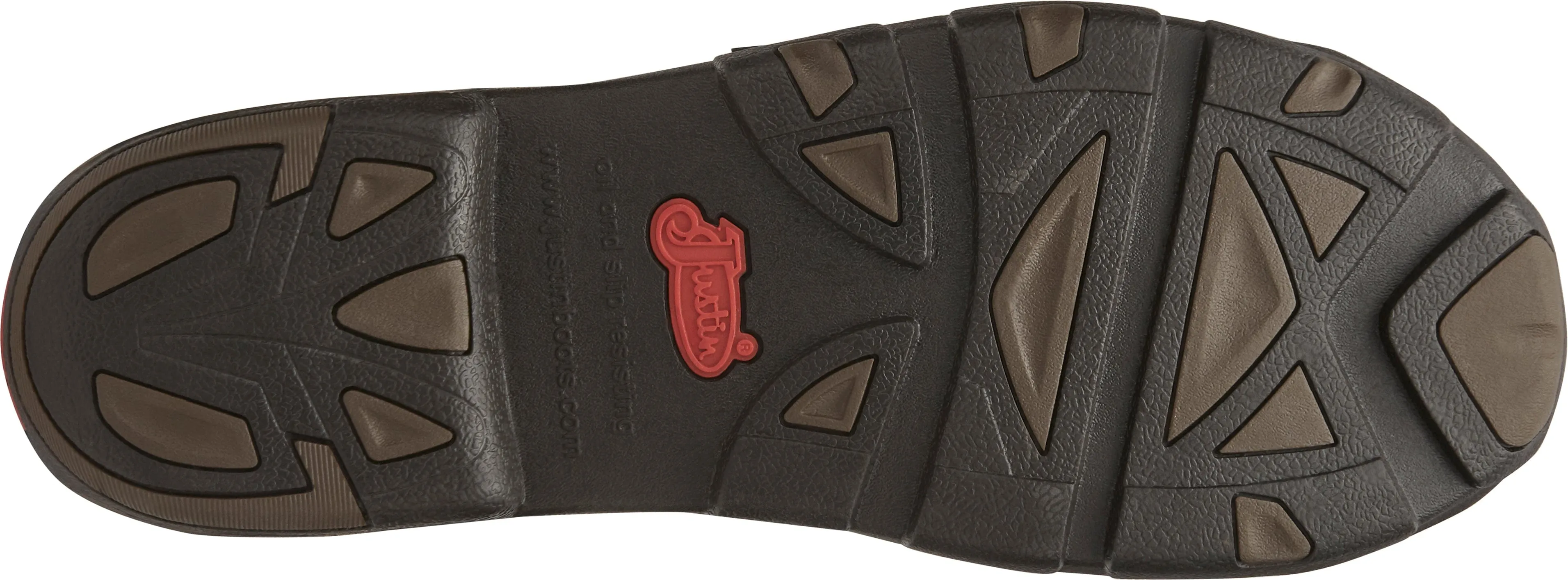 Justin Men's Cappie Distressed Tan Bomber Driving Moc Steel Toe Work Shoe 237