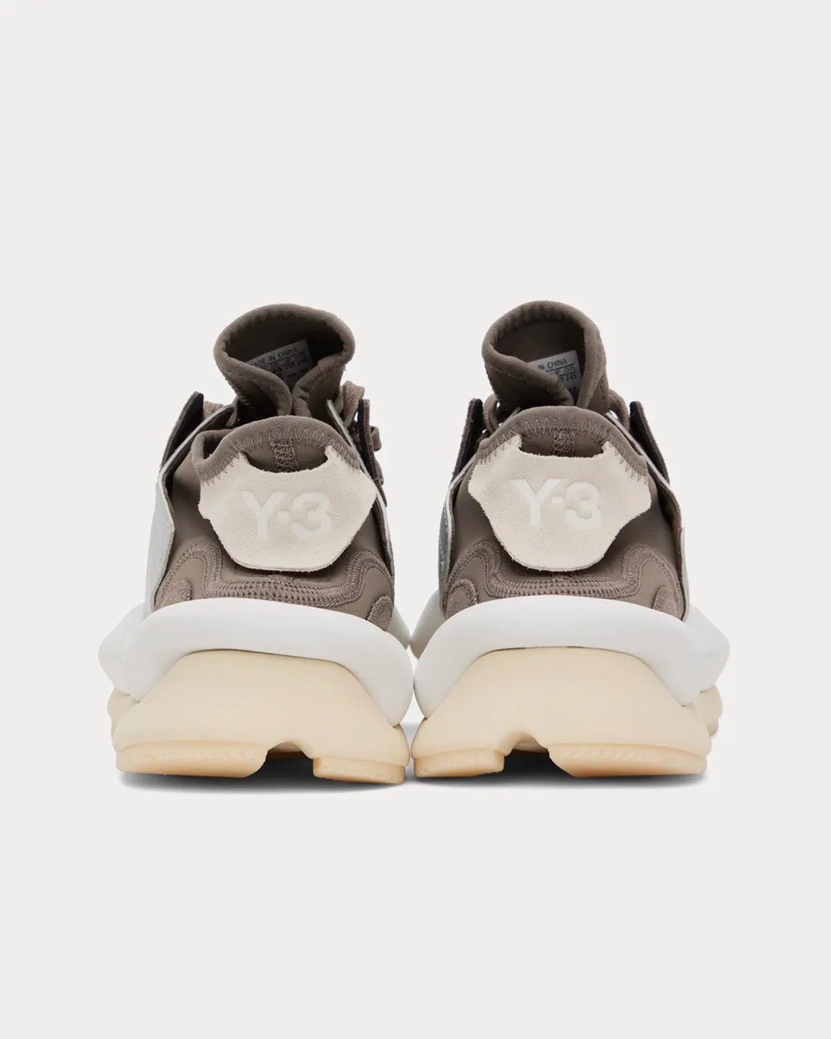 Kaiwa Silver Metallic / Cream White / Core White Low Top Sneakers