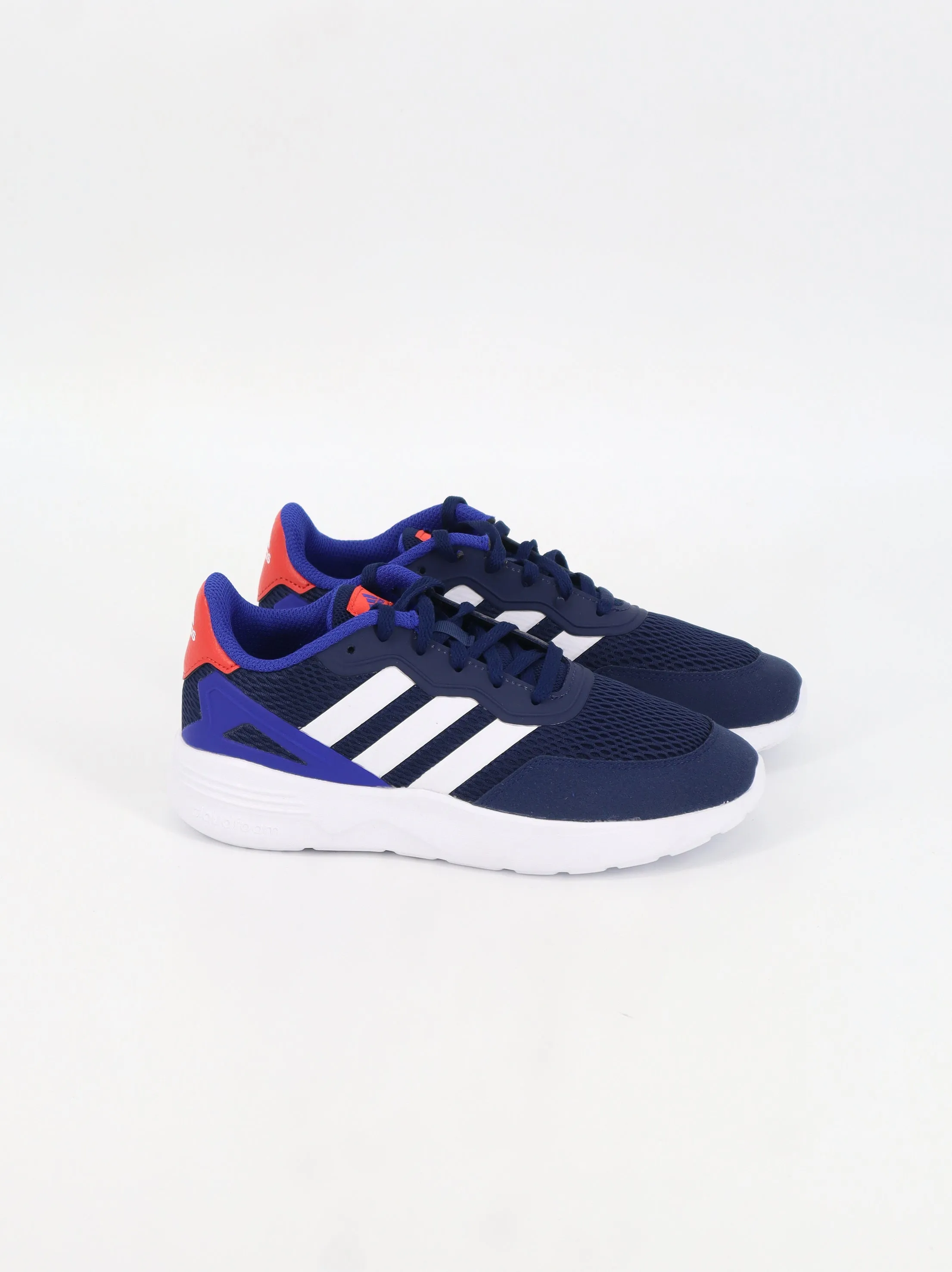 Kids Boy's Striped Sport Shoes,Navy