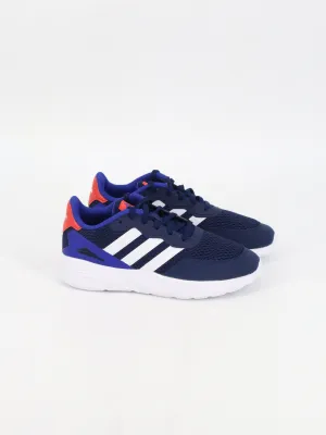 Kids Boy's Striped Sport Shoes,Navy