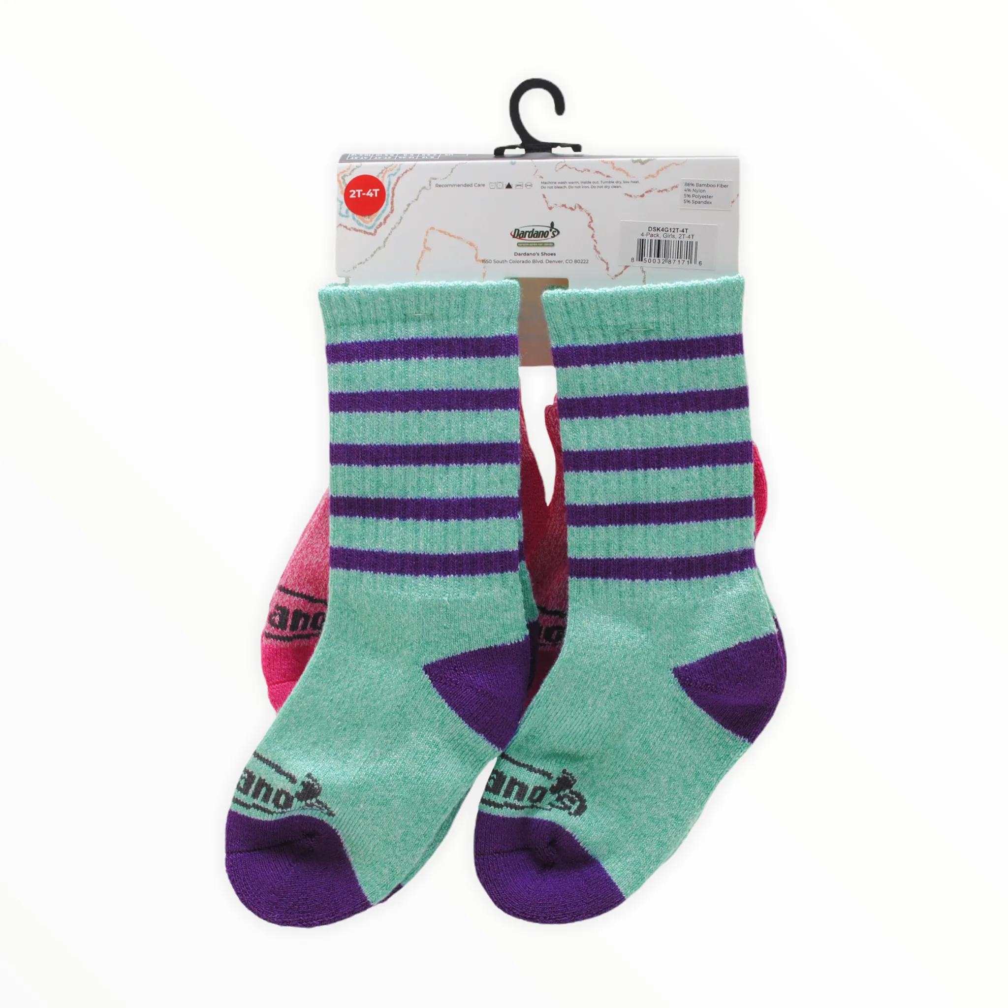 Kids Socks 4 Pack