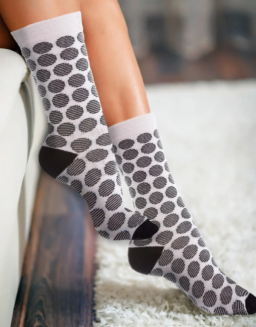 Lady Touch Crew Socks 6 Pack