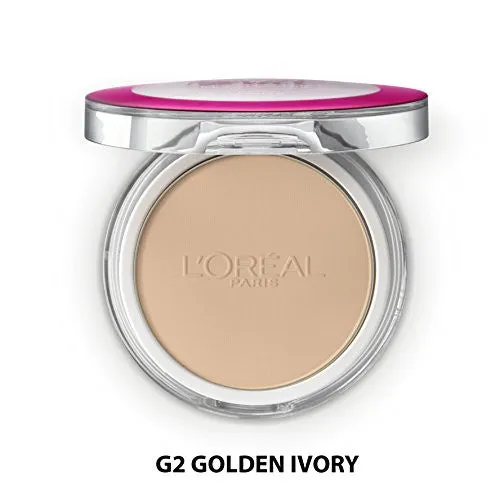 L'Oreal Paris Mat Magique All-In-One Pressed Powder G2 Golden Ivory, 6g