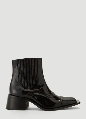Martine Rose Squared-Toe Ankle Boots