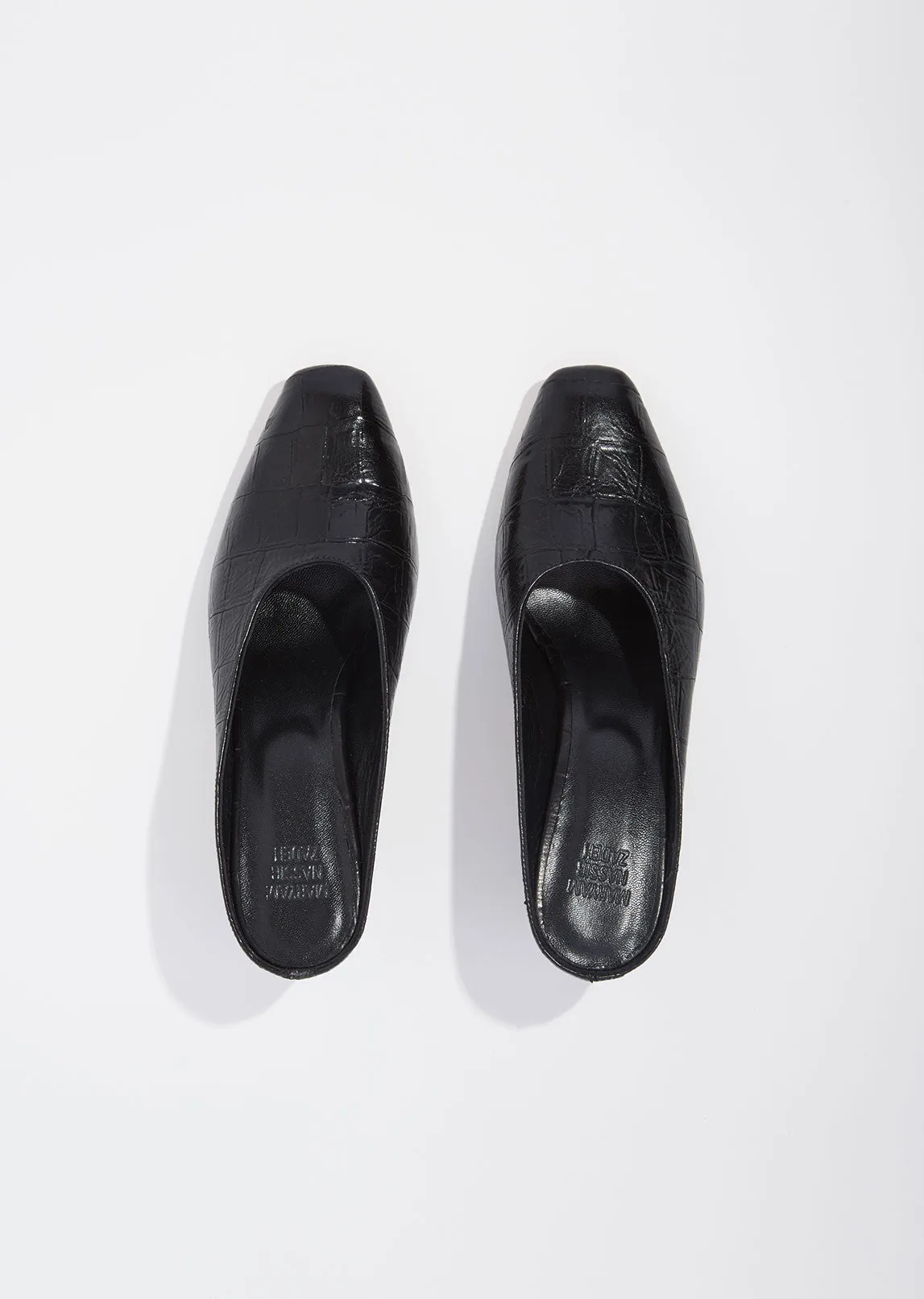 Maryam Croc Mules
