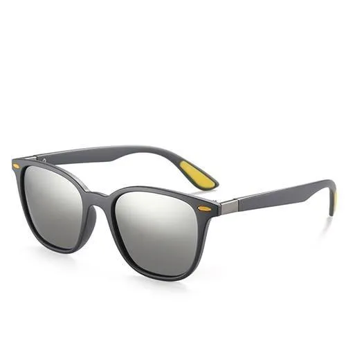 Men and Women Classic Design Polarized Square Frame Sungasses
