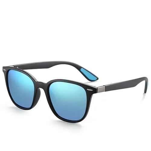Men and Women Classic Design Polarized Square Frame Sungasses
