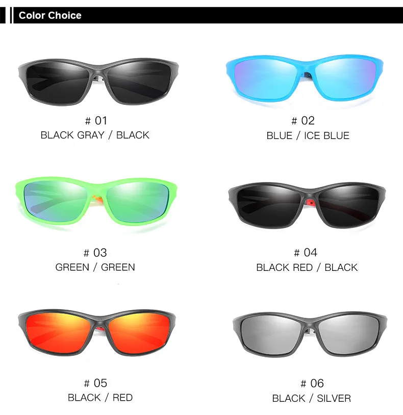 Men and Women Fashion Cycling Polarized UV400 Fishing Sunglasses