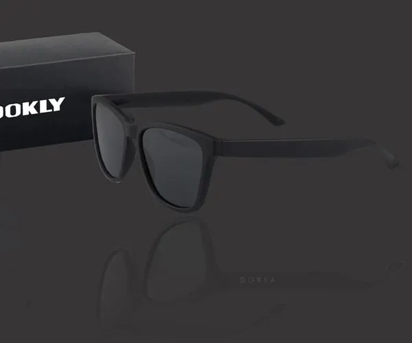Men and Women Polarized Mirror Uv400 Lenses Square Sunglasses