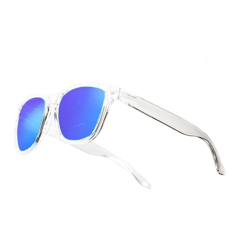 Men and Women Polarized Mirror Uv400 Lenses Square Sunglasses