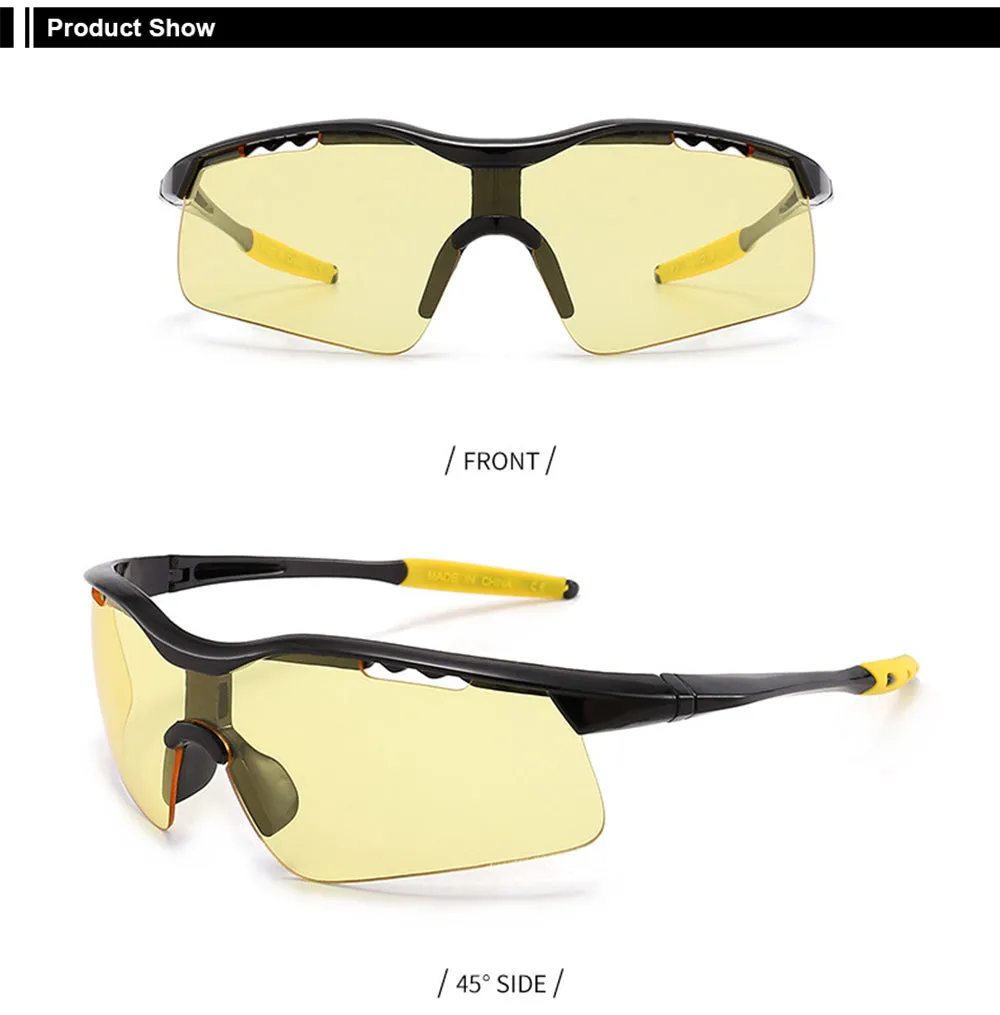 Men and Women UV 400 Lightweight Eye Wear Cycling Sunglasses