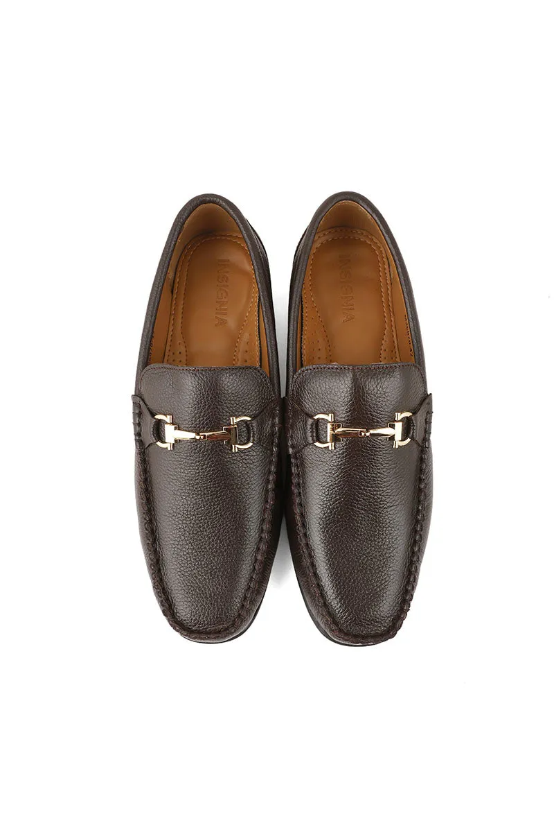 Men Casual Driving Mocs M26070-Brown