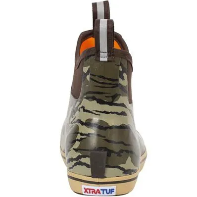 Men's 6 In Mossy Oak Bottomland Ankle Deck Boot