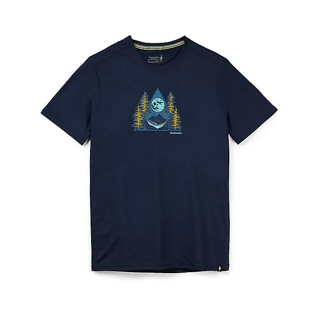 Mens Merino Sport 150 Midnight Snooze Short Sleeve Graphic Tee
