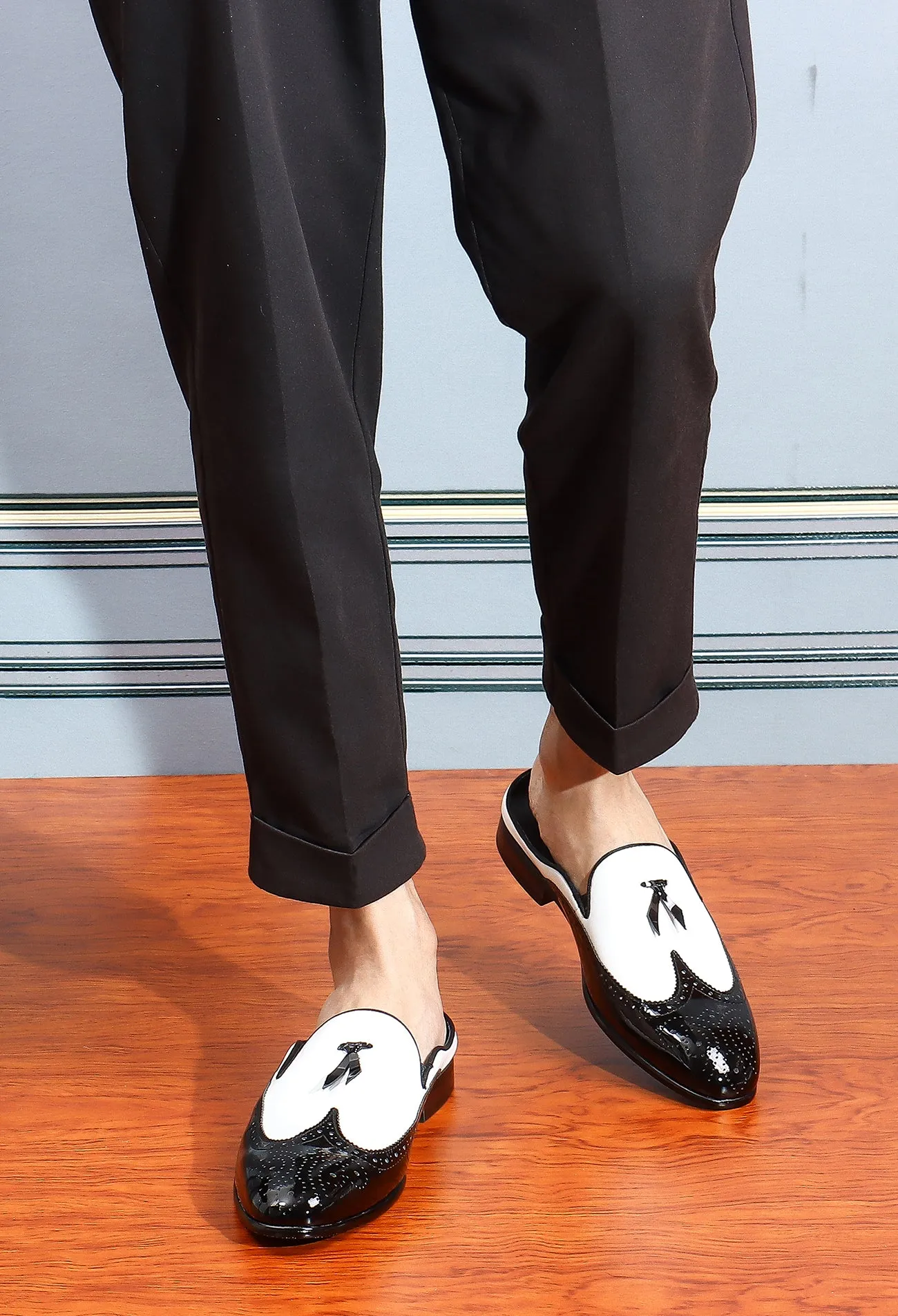 Men's Open Slip-On Mules