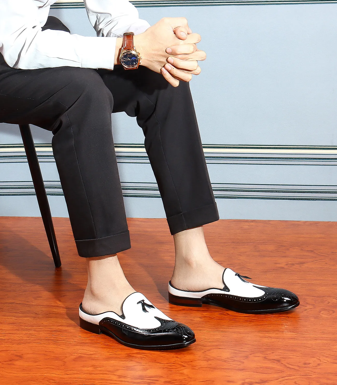Men's Open Slip-On Mules