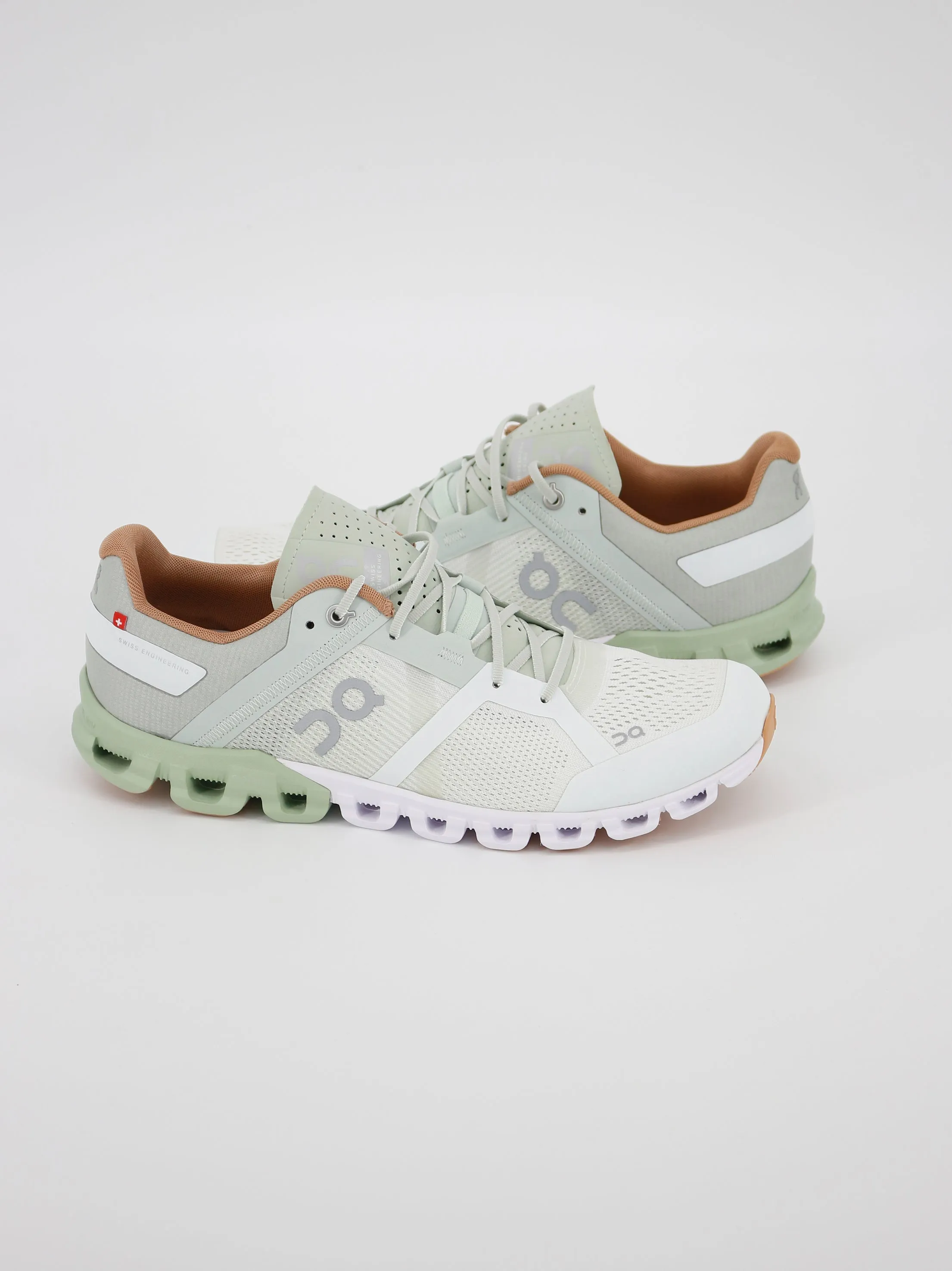 Men's Textured Running Shoes,Light Green