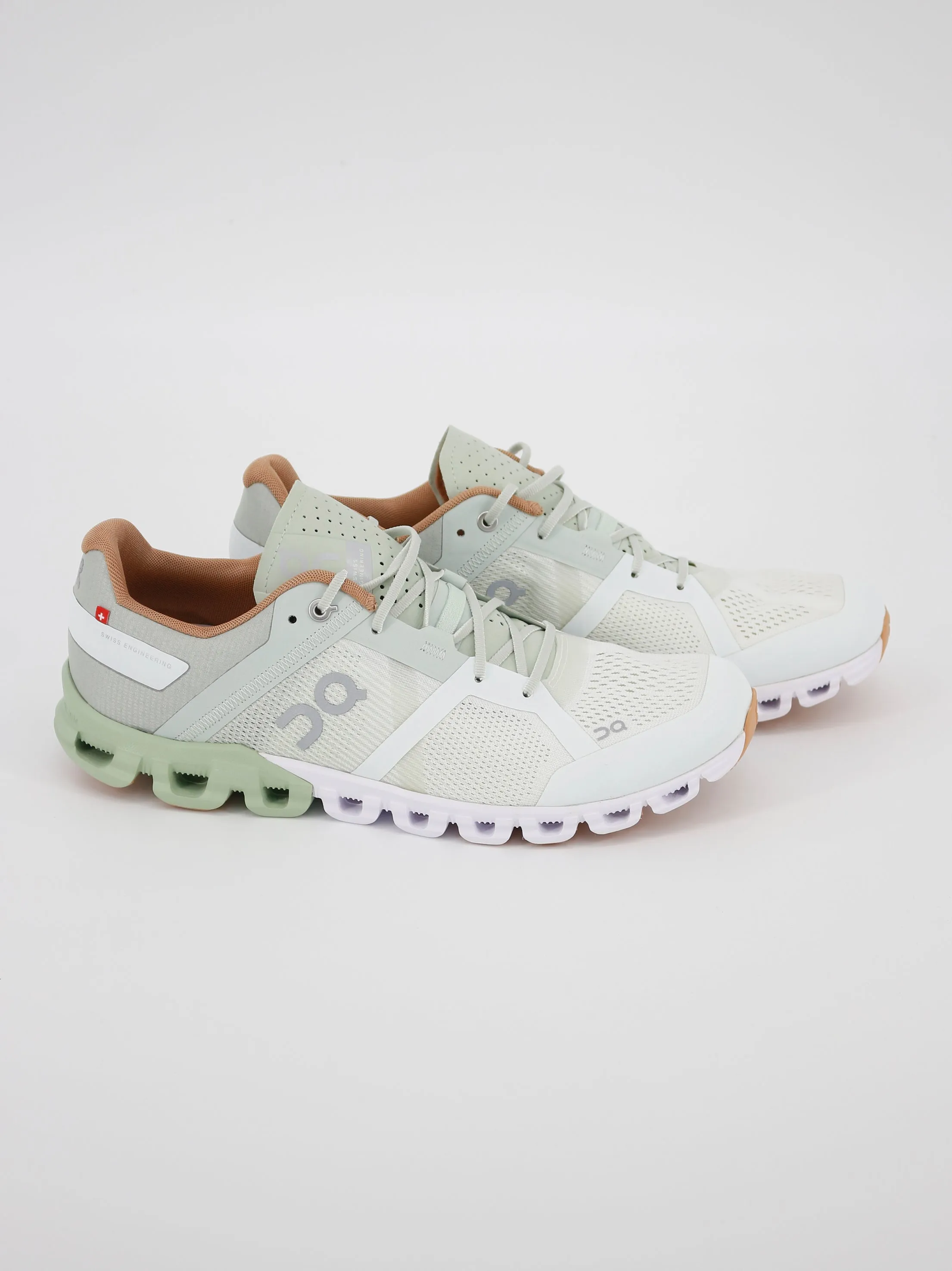 Men's Textured Running Shoes,Light Green