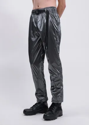 Metallic Buckle Track Pants