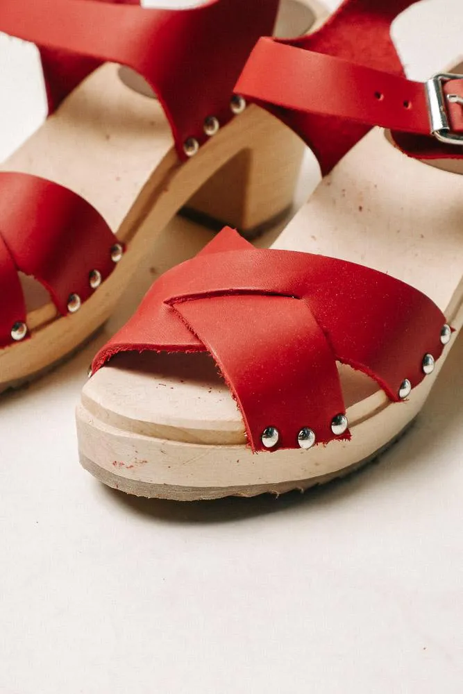 MIA Gertrude Clogs in Red
