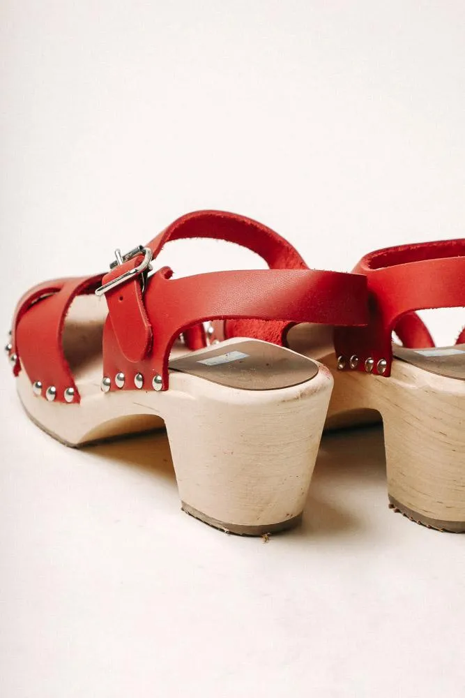 MIA Gertrude Clogs in Red