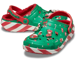 MICKEY XMAS LINED CLOG
