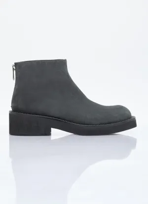 MM6 Maison Margiela Suede Ankle Boots