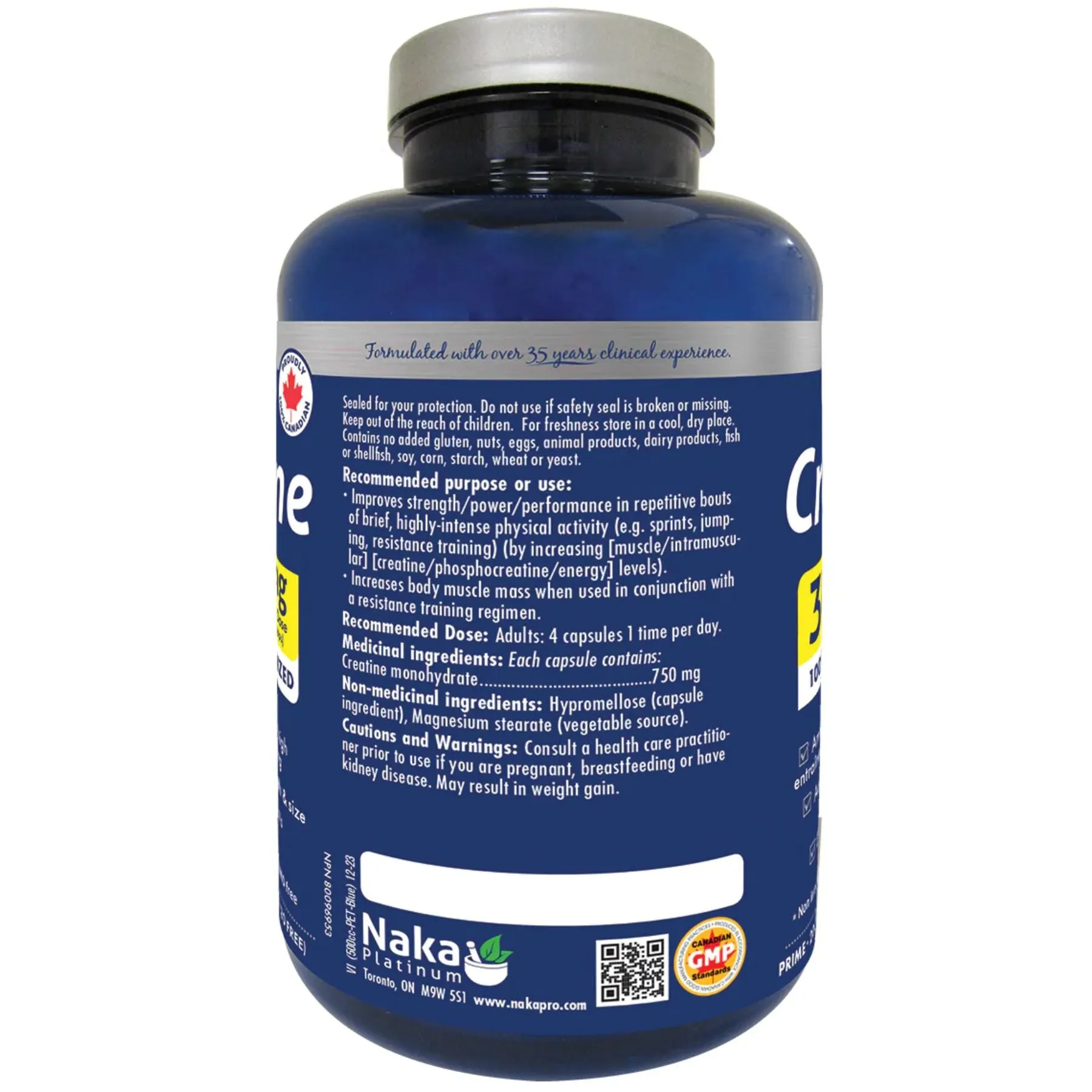 Naka Creatine Monohydrate 3000mg 200s