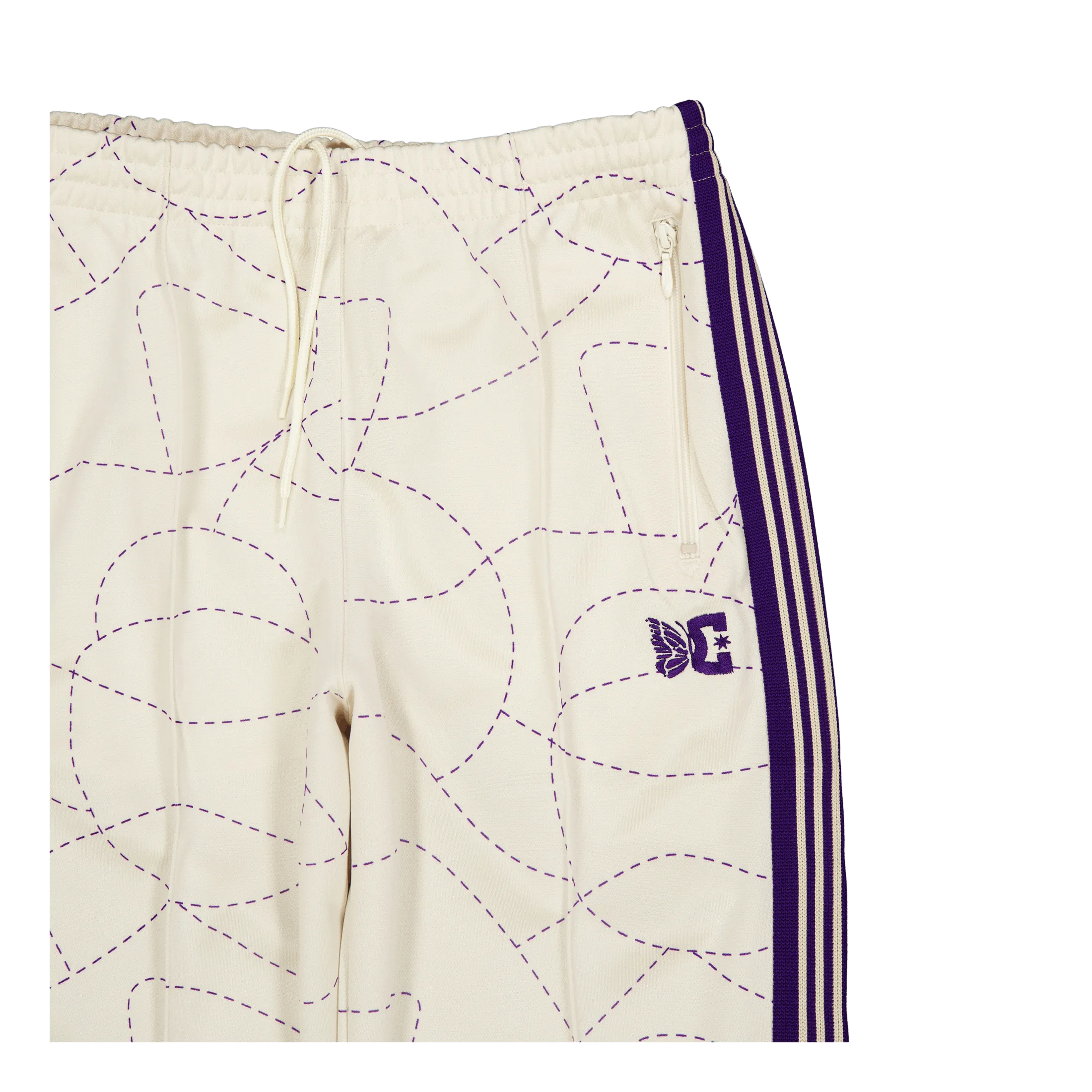 Needles X Dc Shoes Track Pant  Ivory