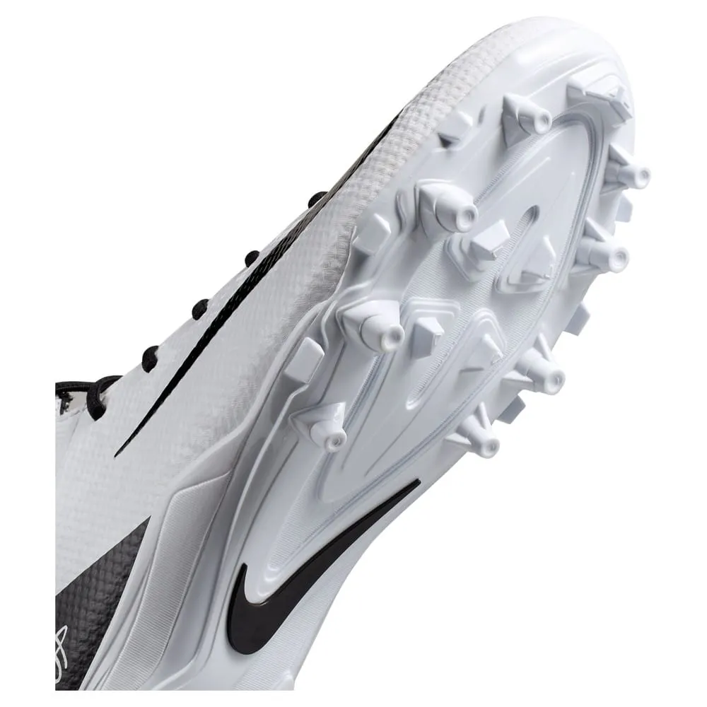 Nike Alpha Huarache 7 Varsity White/Black Lacrosse Cleats