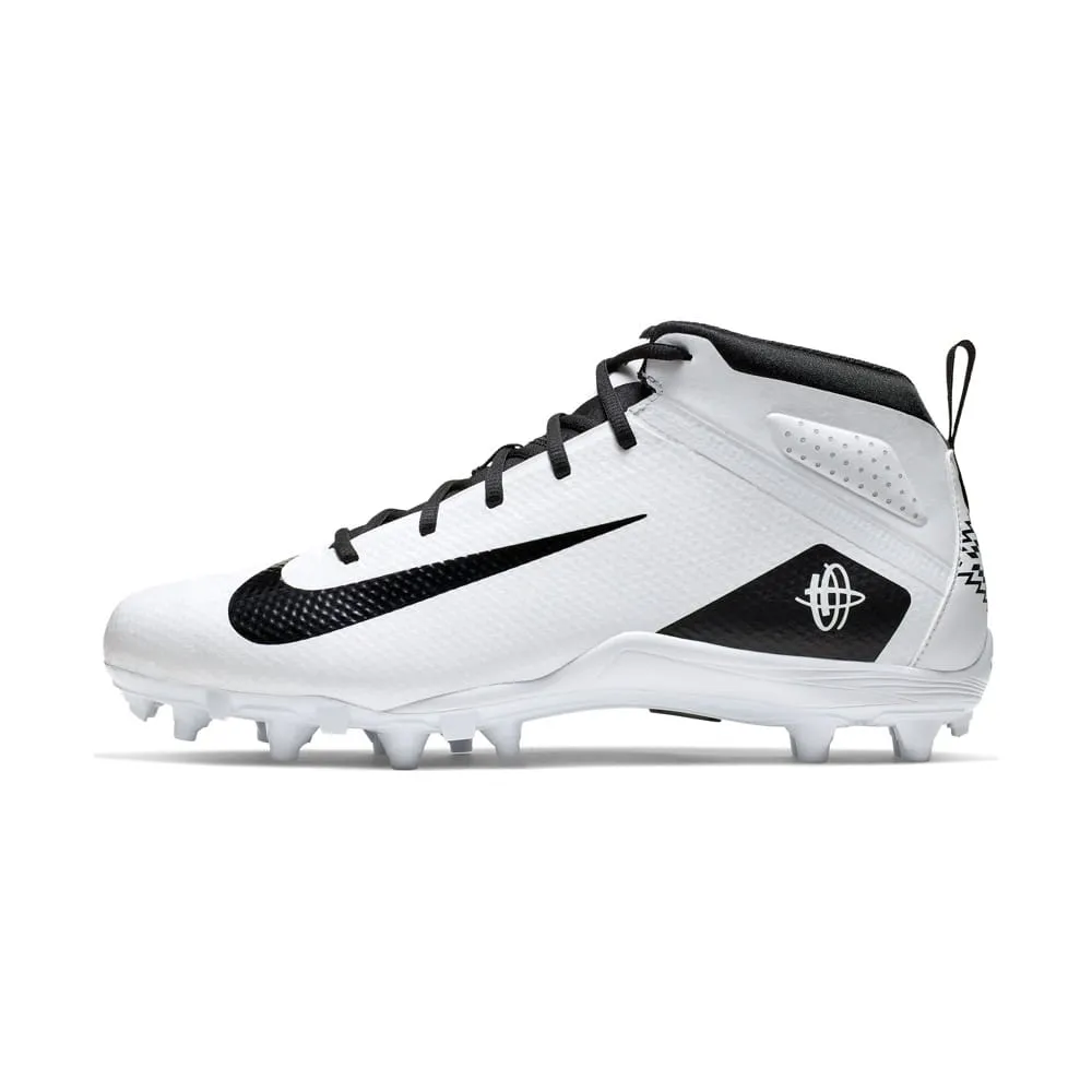 Nike Alpha Huarache 7 Varsity White/Black Lacrosse Cleats