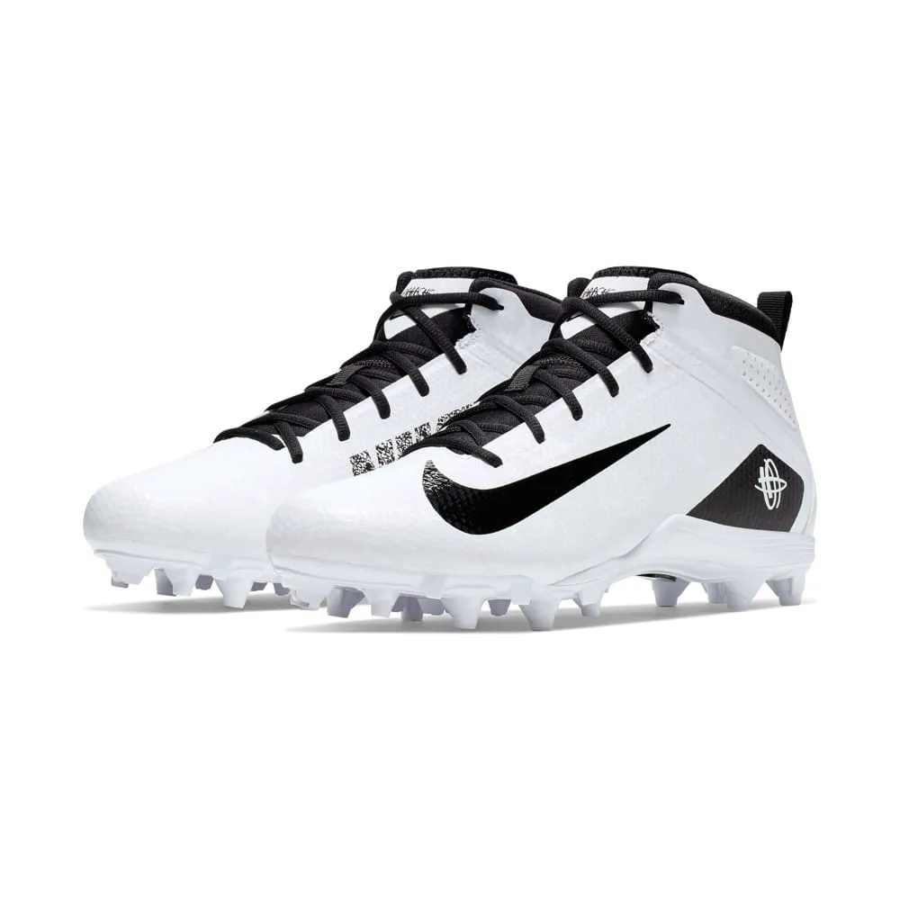 Nike Alpha Huarache 7 Varsity White/Black Lacrosse Cleats