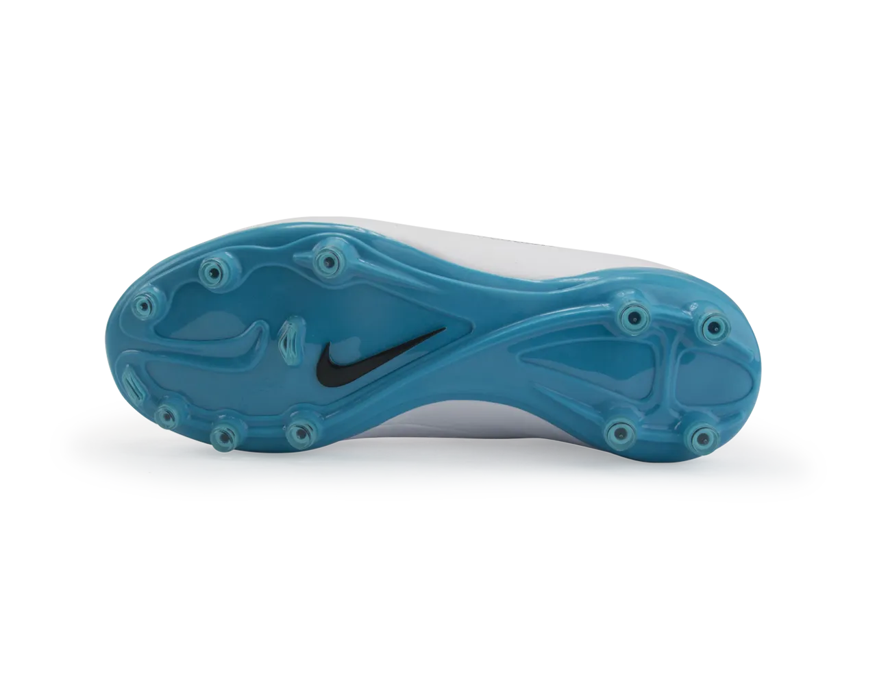 Nike Kids Hypervenom Phelon FG White/Blue Lagoon/Crimson Black