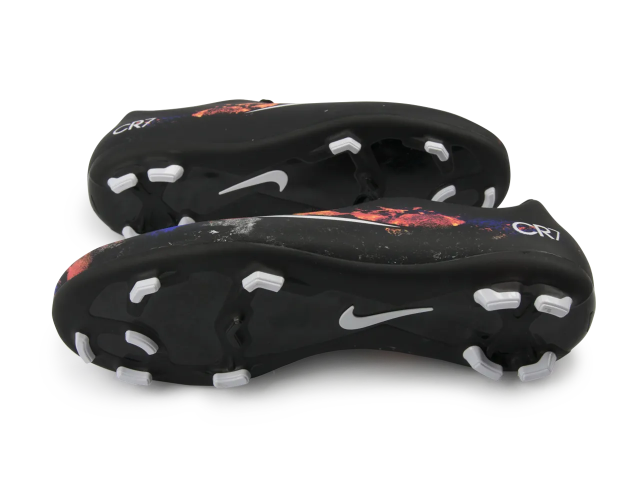 Nike Kids Mercurial Victory V CR7 FG Black/White/Total Crimson