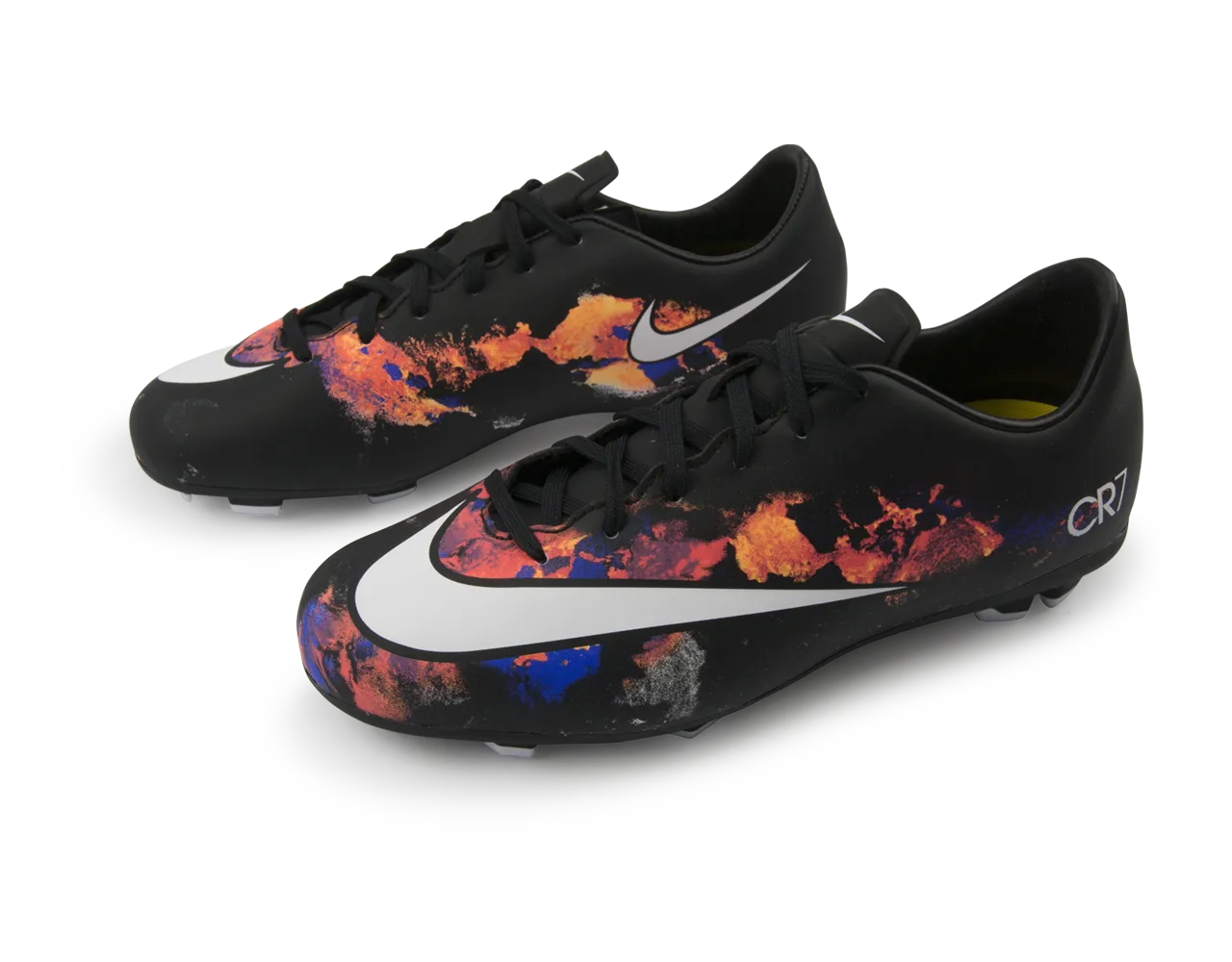 Nike Kids Mercurial Victory V CR7 FG Black/White/Total Crimson