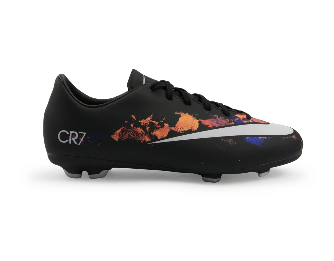 Nike Kids Mercurial Victory V CR7 FG Black/White/Total Crimson