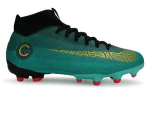 Nike Kids Superfly 6 Academy GS CR7 FG/MG Clear Jade/Black/Hyper Turquoise