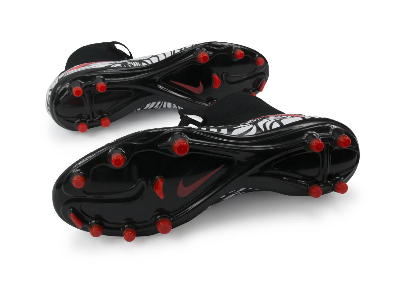 Nike Men's Hypervenom Phatal II DF NJR FG Black/Bright Crimson/White