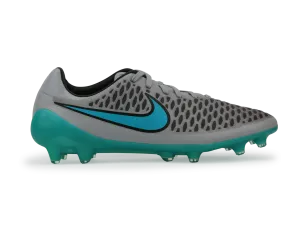 Nike Men's Magista Opus FG Wolf Grey/Black/Turquoise Blue