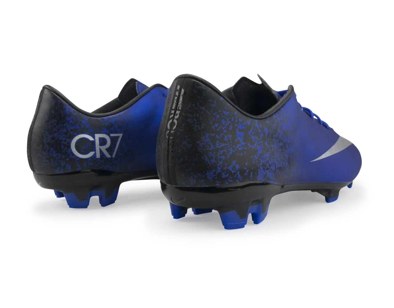 Nike Men's Mercurial Veloce II CR7 FG Deep Royal Blue/Metallic Silver