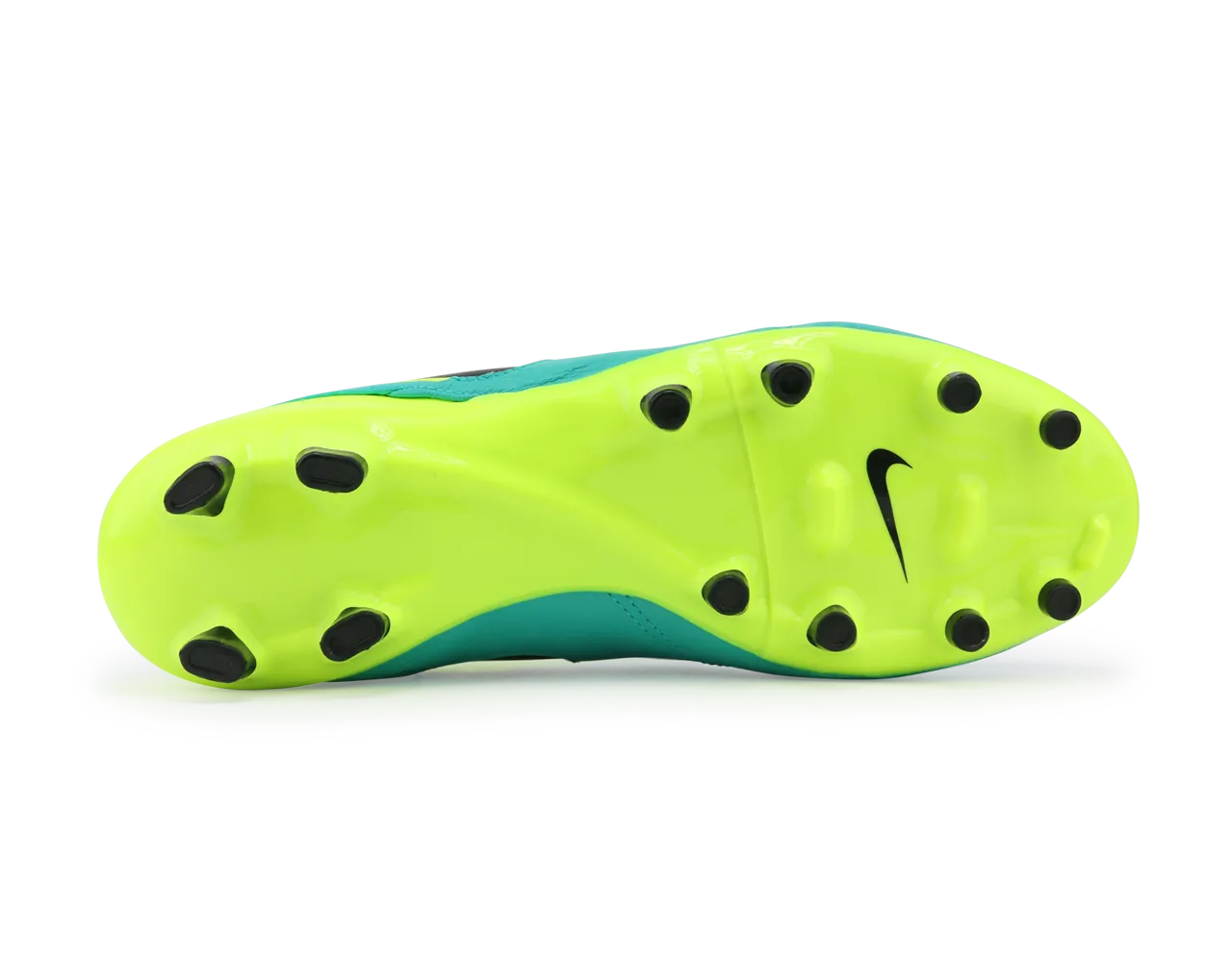 Nike Men's Tiempo Genio Leather FG Clear Jade/Black/Volt