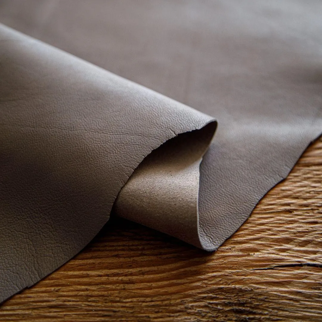 Oil Tanned Aniline Goat skin Leather