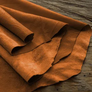 Oil Tanned Aniline Goat skin Leather