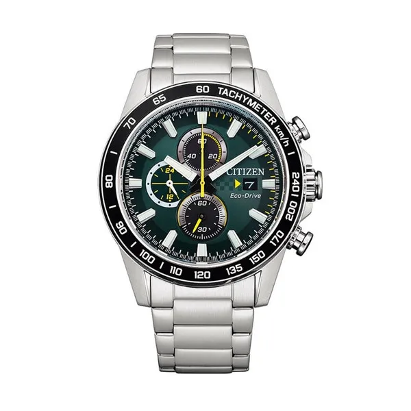 Orologio Crono Verde Uomo Citizen Sport CA0797-87X