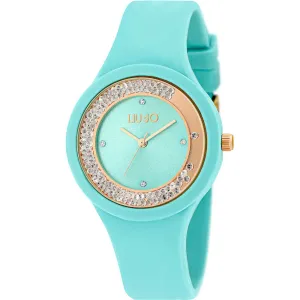 Orologio Solo Tempo Verde Acqua Donna Liujo Dancing Sport TLJ1425