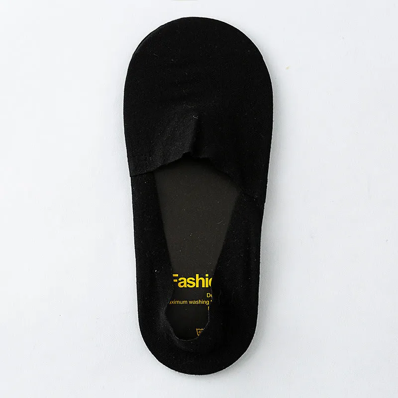 Plus Size Silicone Anti-shedding No Show Socks(5 Pairs)