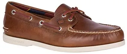 Plush 2-Eye Boat Shoe - Dark Tan